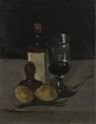 Paul Cezanne Bottle Glass oil on canvas